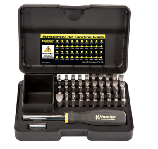 Wheeler Professional Gunsmith Screwdriver set 43 piece